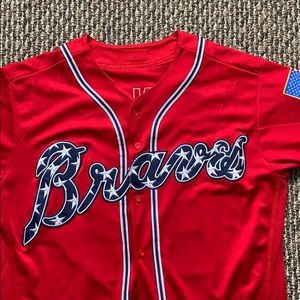 Atlanta Braves l Authentic Majestic Chipper Jones